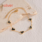 Ins Love Bracelet  Stainless Steel Dripping Heart Bracelet Fashion Valentine's Day Jewelry Gift