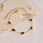 Ins Love Bracelet  Stainless Steel Dripping Heart Bracelet Fashion Valentine's Day Jewelry Gift